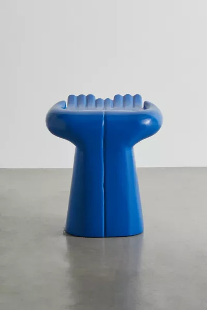 Open Hands Artful Stool