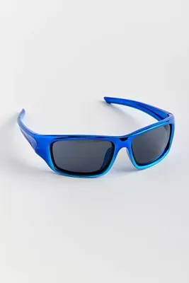 Quinn Metallic Shield Sunglasses