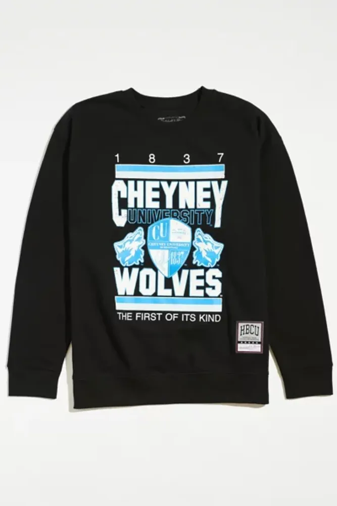Cheyney University X Mitchell & Ness UO Exclusive Oversized Crew Neck Sweatshirt