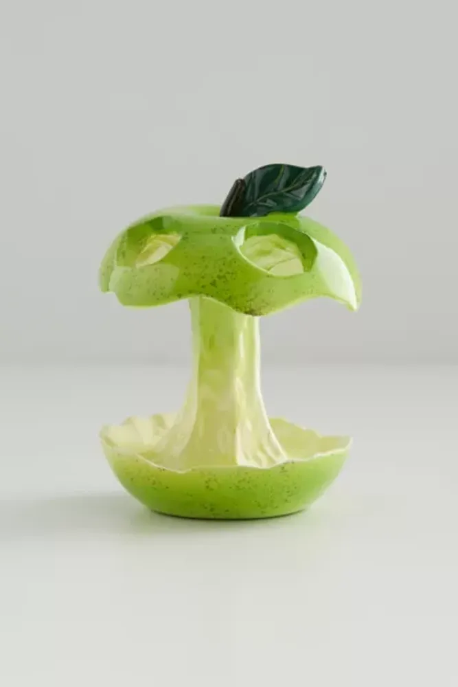 Trash Apple Toothbrush Holder