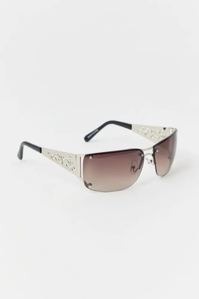 Holly Metal Shield Sunglasses