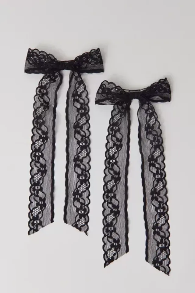 Urban Outfitters Charming Mini Hair Bow Barrette Set | Pacific City