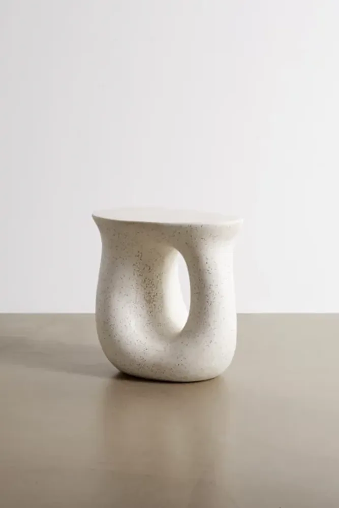 Vera Ceramic Side Table/Nightstand