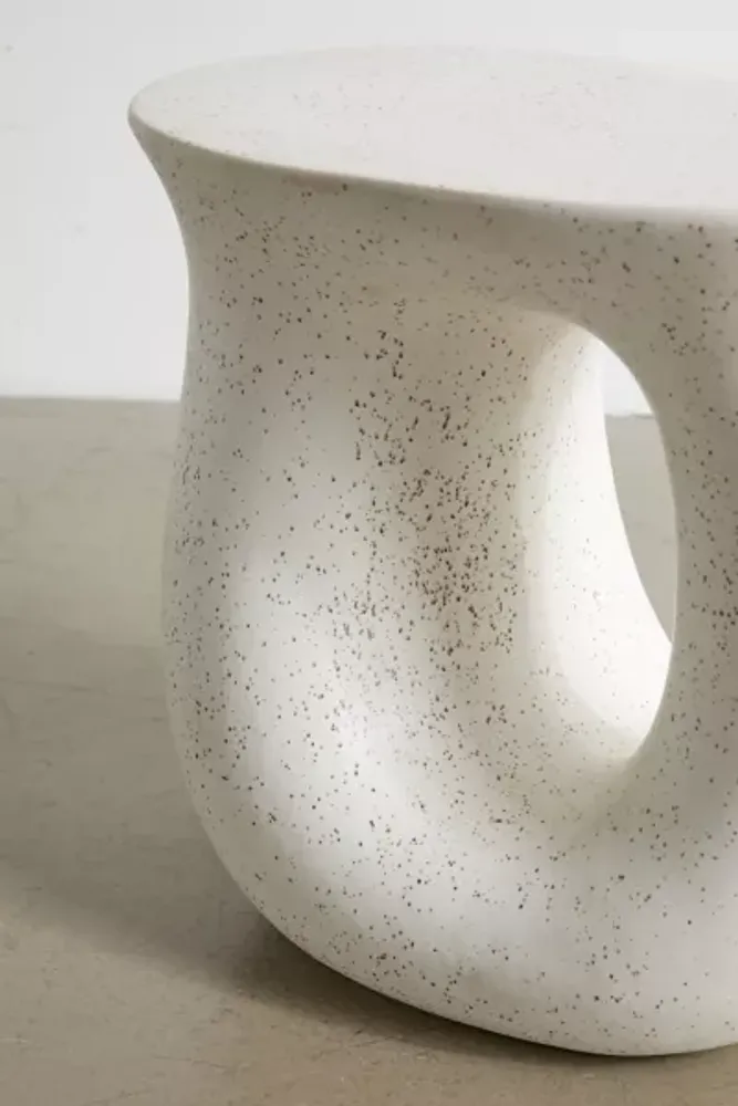 Vera Ceramic Side Table/Nightstand
