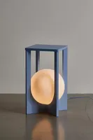 Globe Lamp Side Table/Nightstand