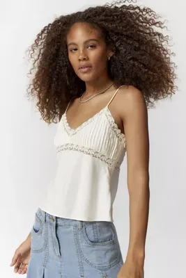 UO Margot Lace-Inset Cami