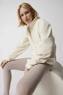 Beyond Yoga New Terrain Fleece Quarter-Zip Sweatshirt