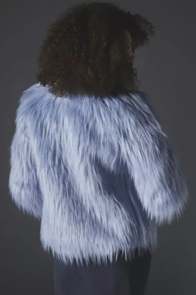 Unreal Fur Delish Faux Cropped Jacket