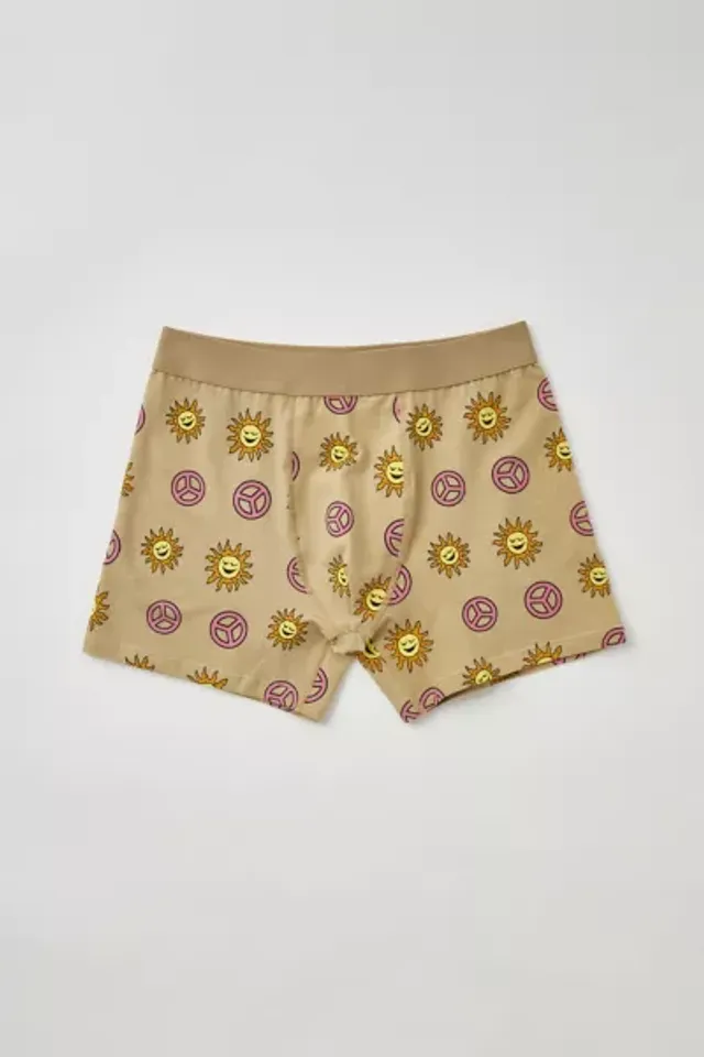 Urban Outfitters Allover Sun & Peace Icon Boxer Brief