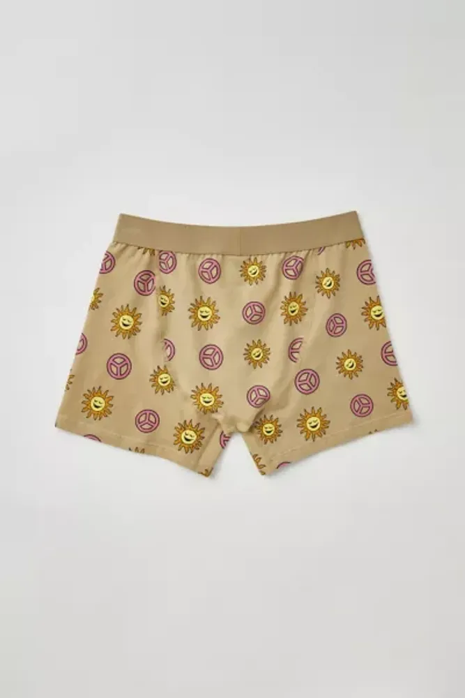 Urban Outfitters Allover Sun & Peace Icon Boxer Brief