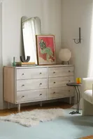 Amelia  Wooden 6-Drawer Dresser