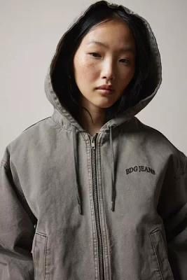 BDG Mini Sk8 Canvas Hooded Jacket