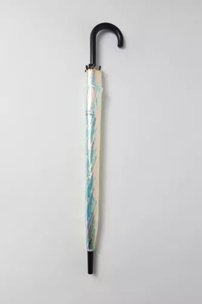 Iridescent Stick Umbrella