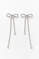 Rhinestone Bow Earring