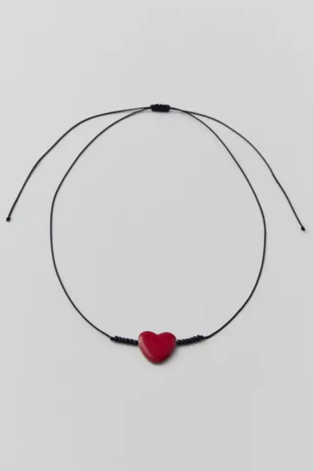 Devil Heart Charm Necklace | Urban Outfitters Mexico - Clothing, Music,  Home & Accessories