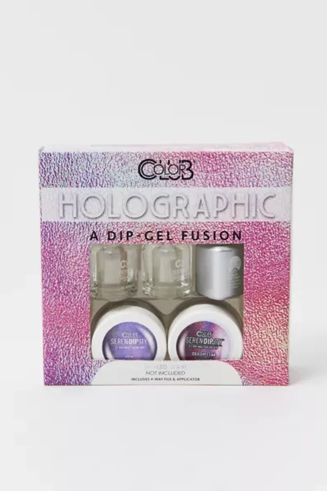 Color Club Holographic Dip-Gel Fusion Nail Kit