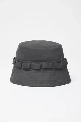 Jane Frayed Patchwork Bucket Hat