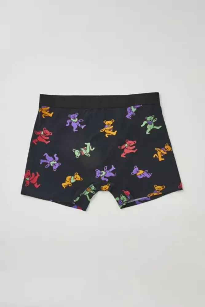 Grateful Dead Tossed Bear Icon Boxer Brief