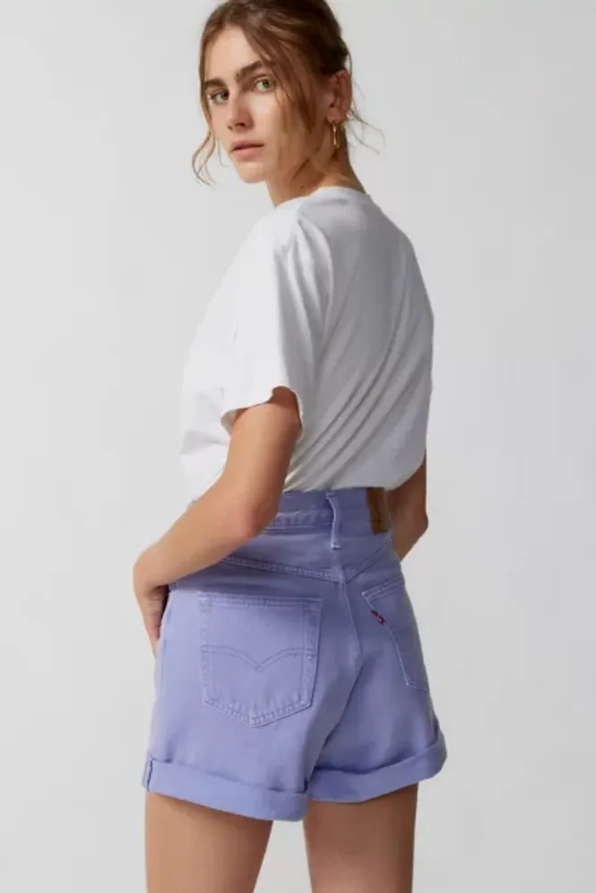 Urban Outfitters Levi's® '80s Rolled Mom Denim Short - Dusty