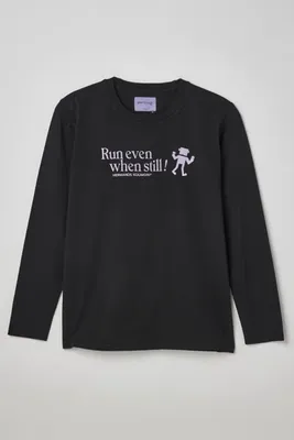 Hermanos Koumori Run Even When Still Long Sleeve Tee