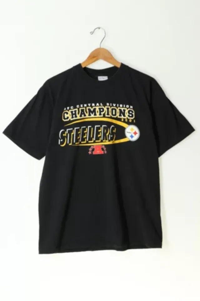 Vintage Pittsburgh Steelers 2001 AFC Central Division Champions Crewneck M  NFL