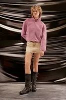 Diesel De-Ron-S Denim Micro Mini Skirt