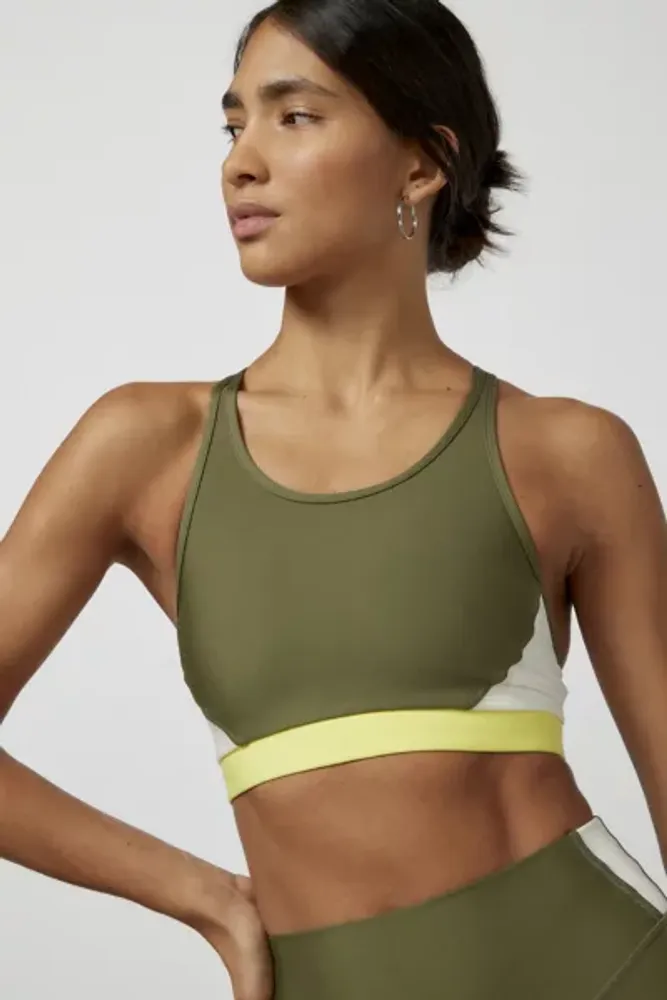 By Anthropologie Seamless Colorblock Bra
