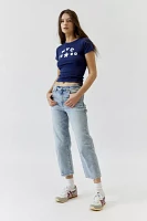 Daze Denim Sundaze Cropped Utility Jean