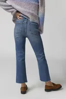 Daze Denim Shy Girl High-Waisted Cropped Flare Jean