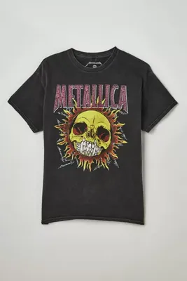 Metallica Skull Sun Tee