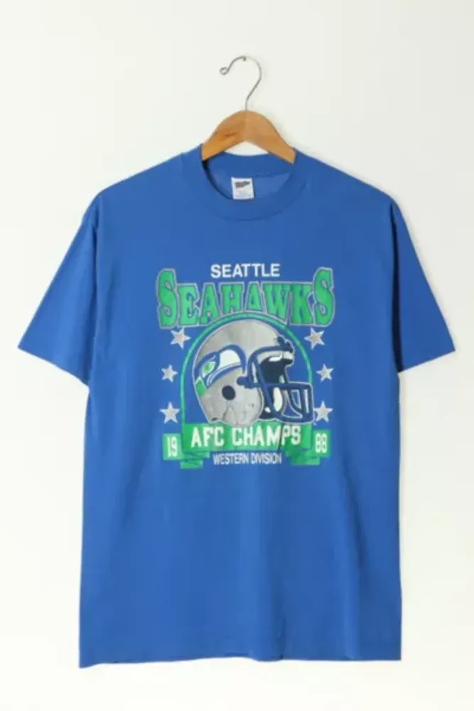 Urban Outfitters Vintage 1988 NFL Seattle Seahawks AFC Conference