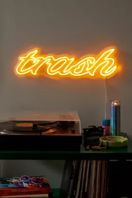 Trash Neon Sign