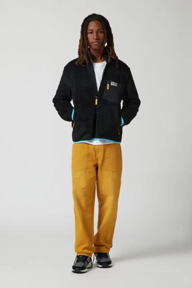 Black Polo Ralph Lauren Bonded Pile Fleece Jacket