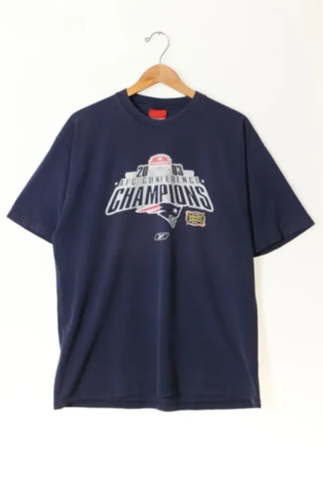 Vintage 1996 New England Patriots AFC Champs Tshirt - XL