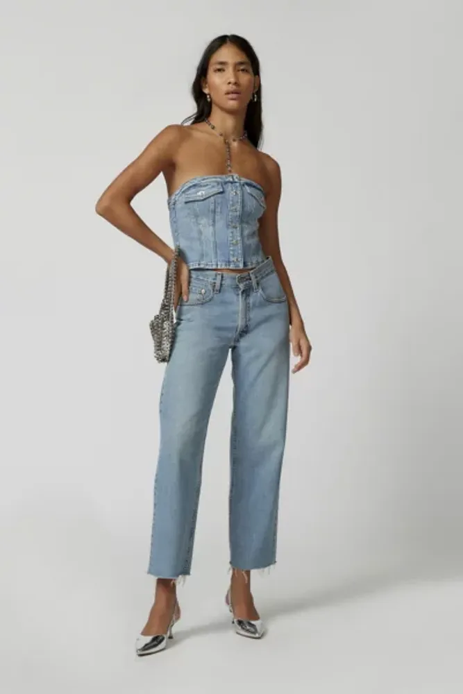 Miss Sixty Wide-Leg Cargo Jean