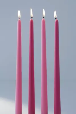 Solid Taper Candle - Set Of 4