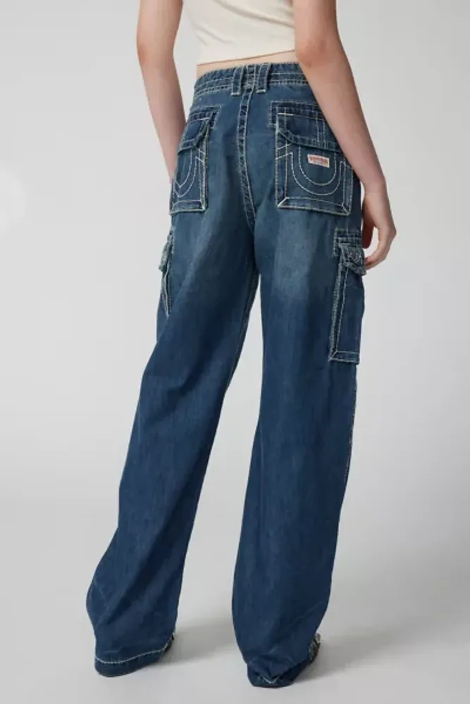 Cord Cargo Wide Leg Jean