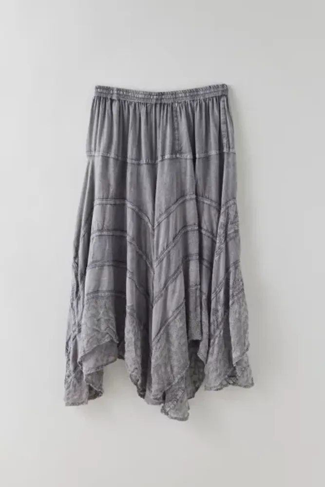 Vintage Lace Maxi Skirt