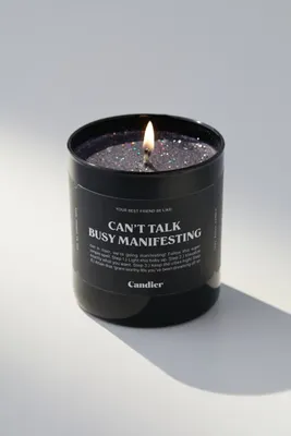 Candier Can’t Talk Busy Manifesting Candle