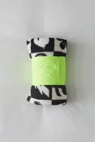 Printed Plush Throw Blanket