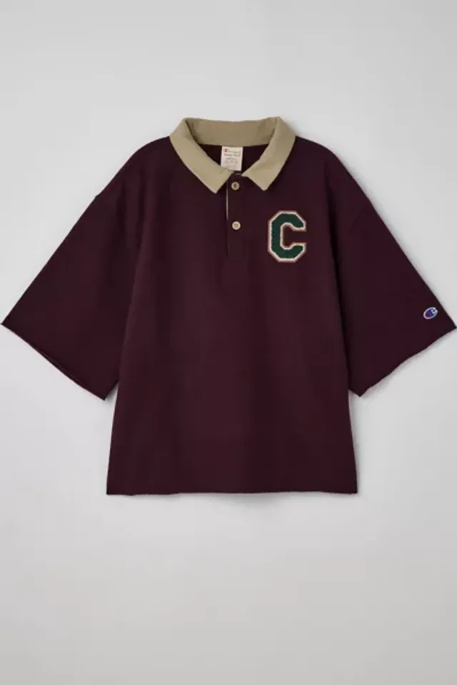 Champion UO Exclusive Teddy Fleece Henley Sweatshirt