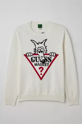 GUESS ORIGINALS X Market Crew Neck Sweater