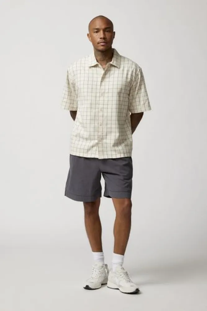 Standard Cloth Short Sleeve Flannel Shirt