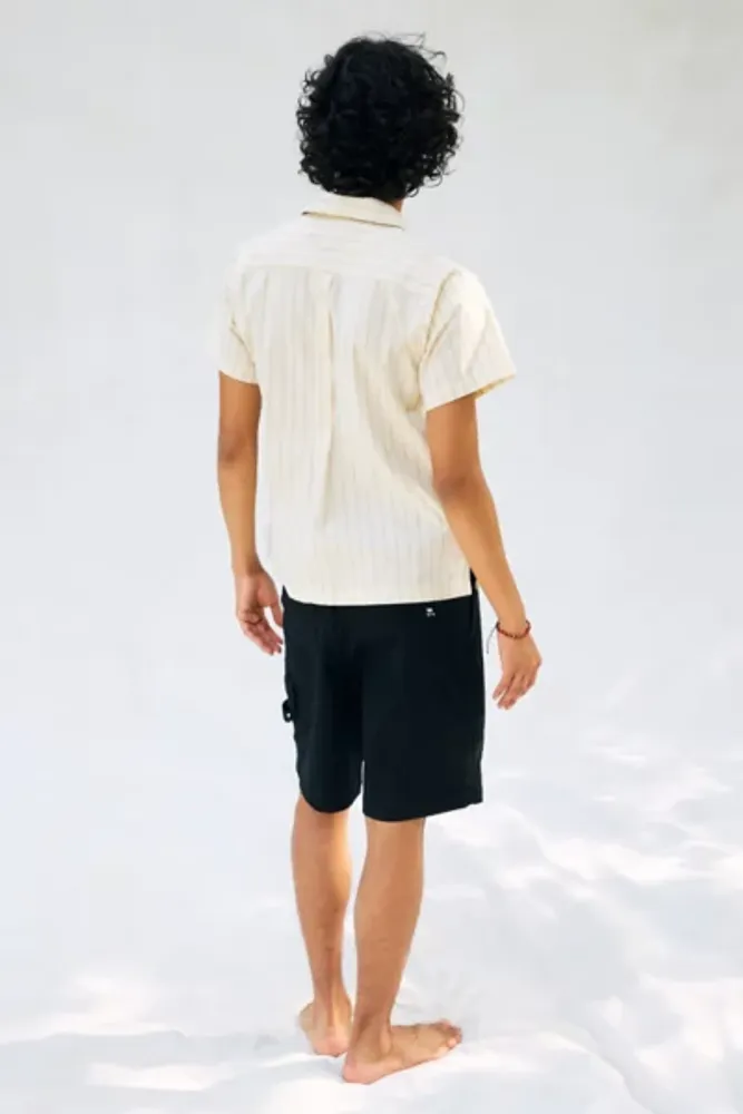 Peau De Loup X Skate Like A Girl UO Exclusive Short Sleeve Button-Down Shirt