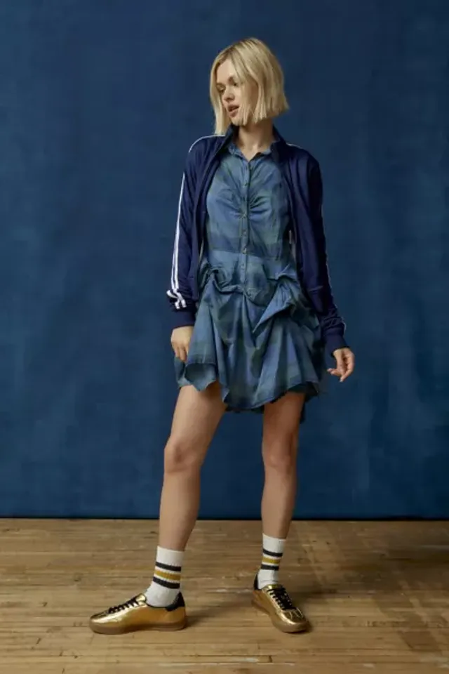 Urban Outfitters BDG Max Plaid Mini Dress