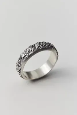 Serge DeNimes Silver Frieze Ring