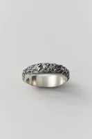 Serge DeNimes Silver Frieze Ring