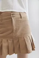 X-girl Pleated Mini Skirt