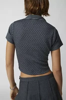 WORSHIP SUPPLIES Abyss Jacquard Polo Tee