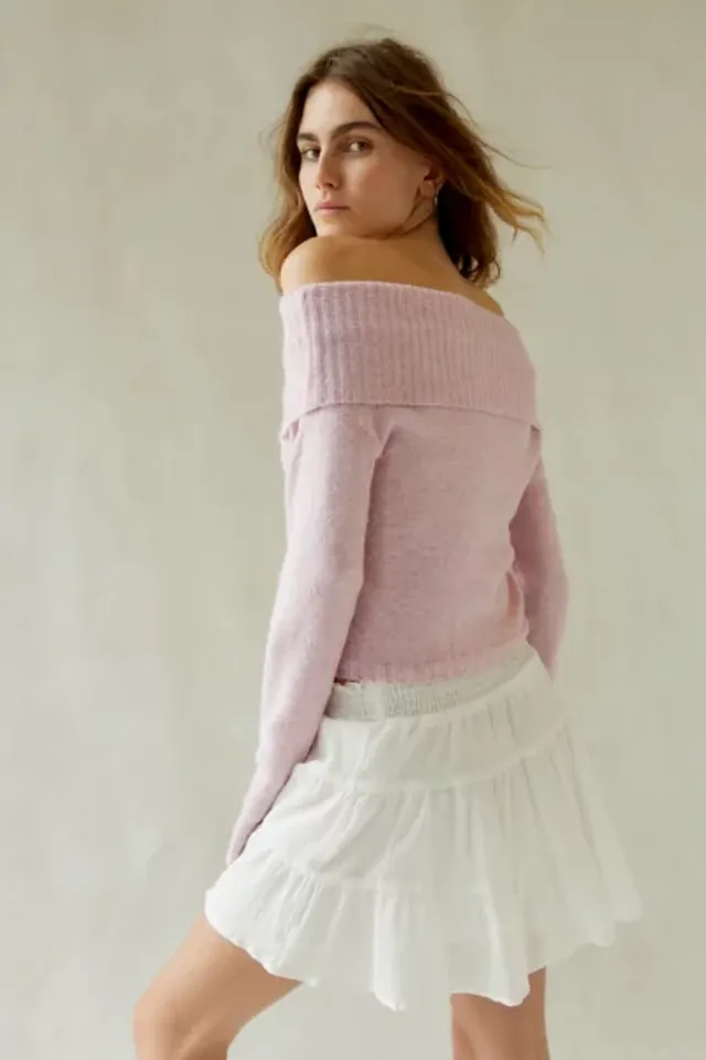 Urban Outfitters Silence + Noise Anastasia Tulle Sweatshirt